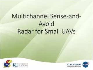 Multichannel Sense-and-Avoid Radar for Small UAVs