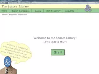 Welcome to the library! We are excited to show you how we are fusing service and