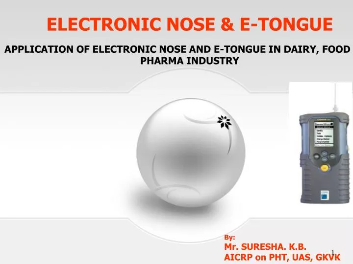 electronic nose e tongue
