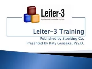 Leiter-3 Training