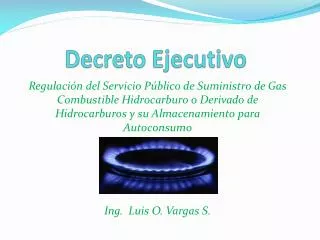 decreto ejecutivo