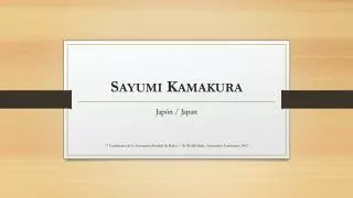 Sayumi Kamakura