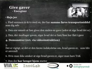 give gaver energizer
