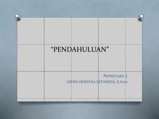 pendahuluan