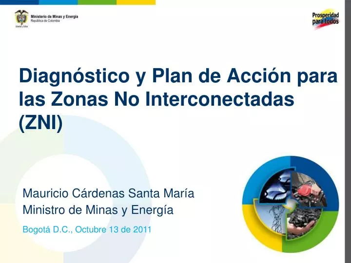 diagn stico y plan de acci n para las zonas no interconectadas zni