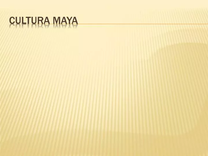 cultura maya