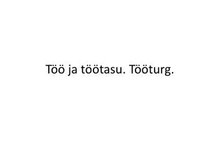 t ja t tasu t turg