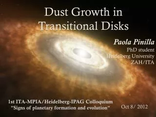 Dust Growth in Transitional Disks