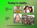 Today’s reality… - slide 1