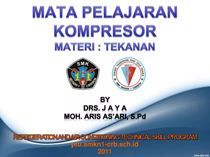 mata pelajaran kompresor materi tekanan