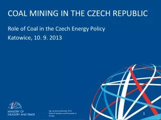 COAL MINING IN THE CZECH REPUBLIC