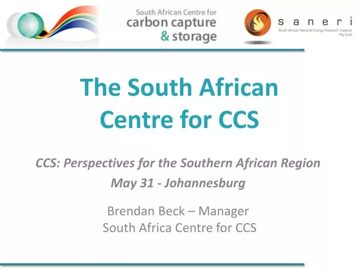 the south african centre for ccs