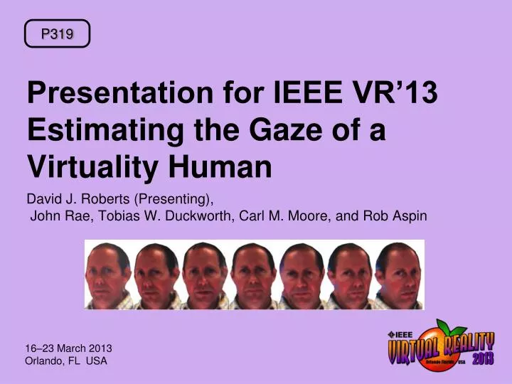 presentation for ieee vr 13 estimating the gaze of a virtuality human