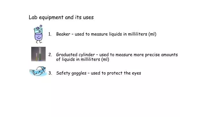 lab equipment and its uses