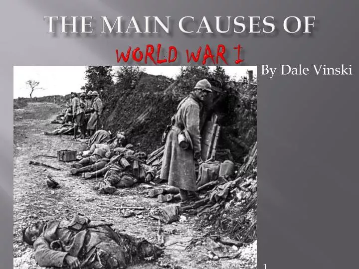 the main causes of world war i