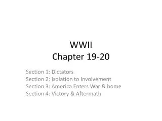 WWII Chapter 19-20