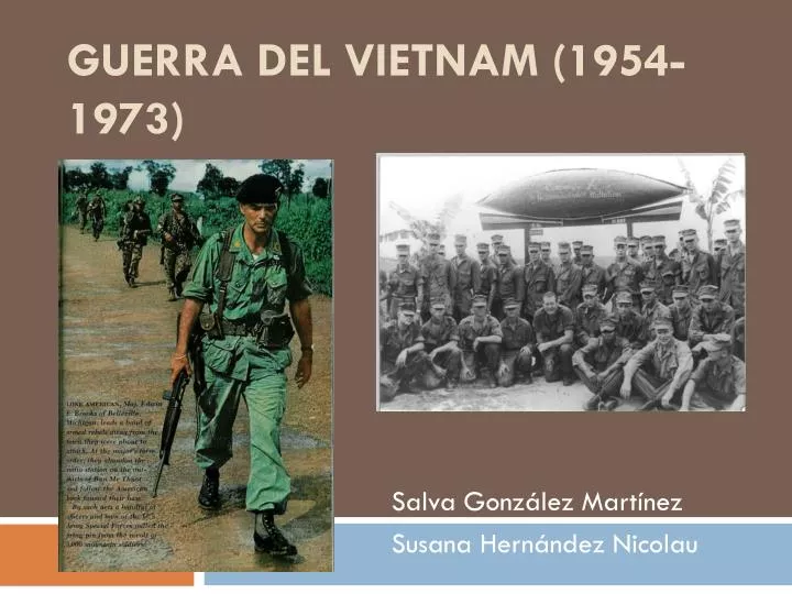 guerra del vietnam 1954 1973