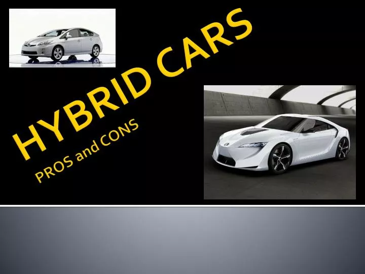 hybrid cars pros and cons