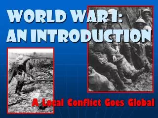 World War I: An Introduction