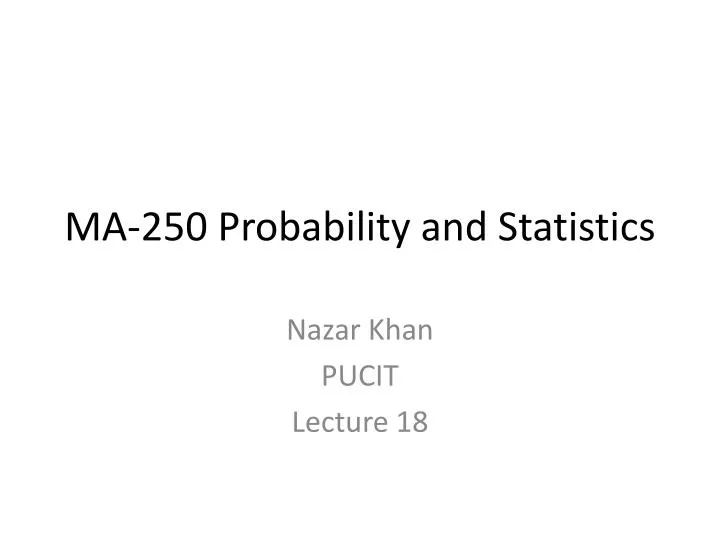 ma 250 probability and statistics