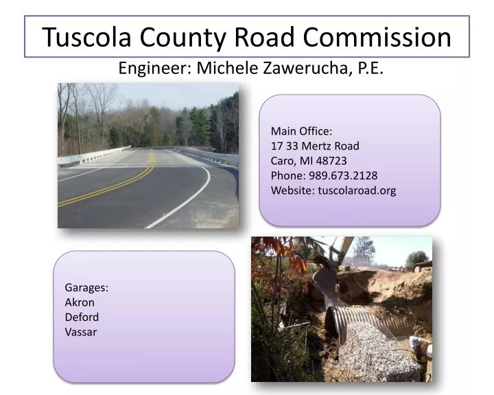 tuscola county road commission