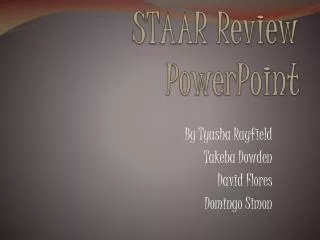 STAAR Review PowerPoint