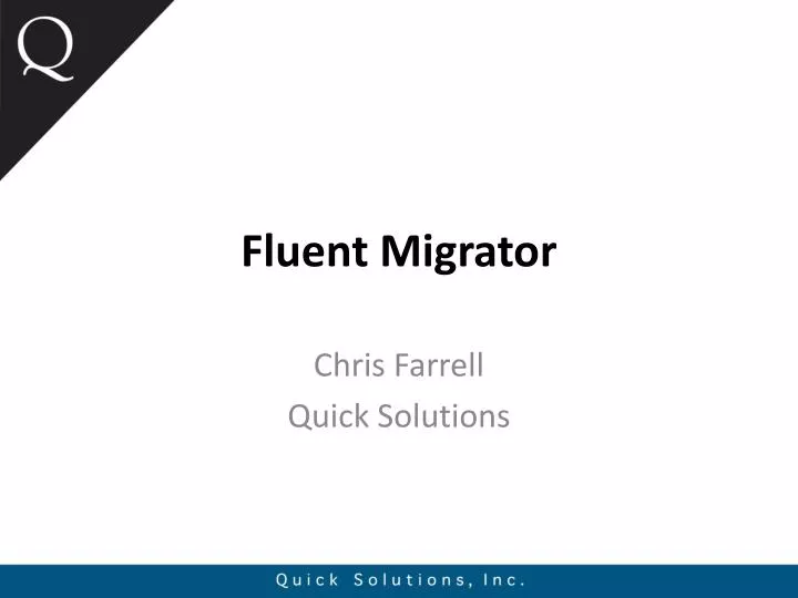 fluent migrator