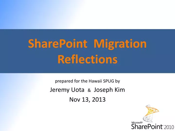 sharepoint migration reflections