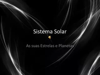 sistema solar