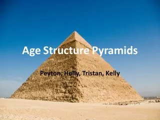 Age Structure Pyramids