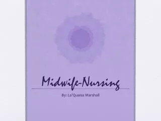 Midwife-Nursing