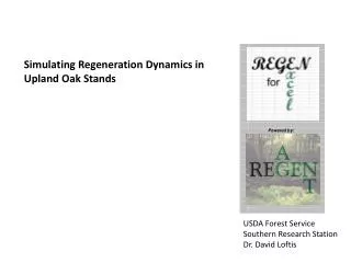 Simulating Regeneration Dynamics in Upland Oak Stands