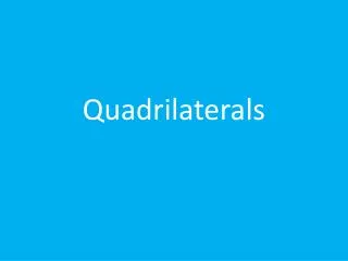 quadrilaterals