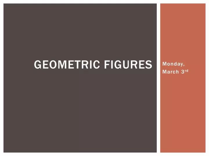 geometric figures