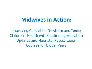 Midwives in Action:
