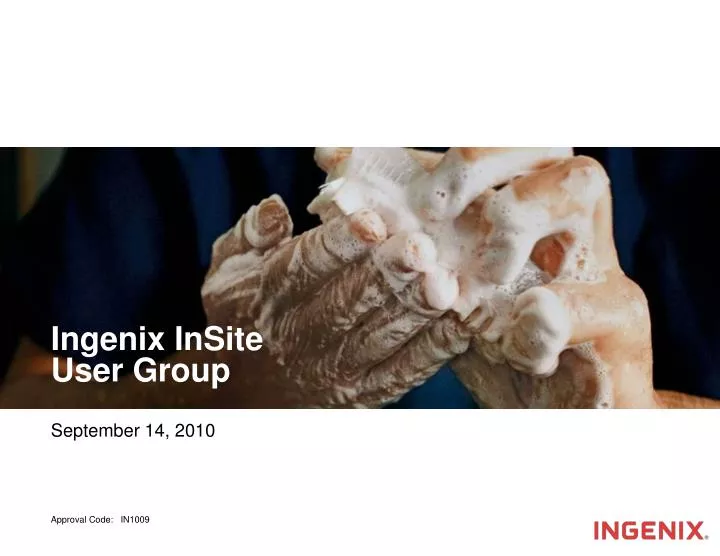 ingenix insite user group