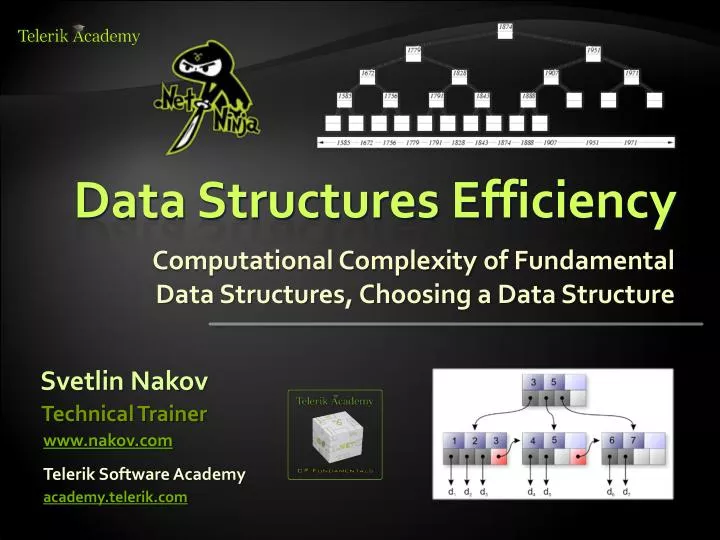 data structures efficiency
