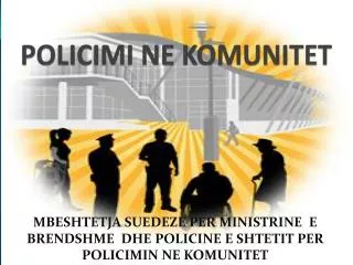 policimi ne komunitet