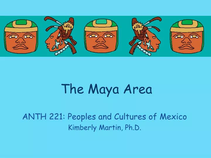 the maya area