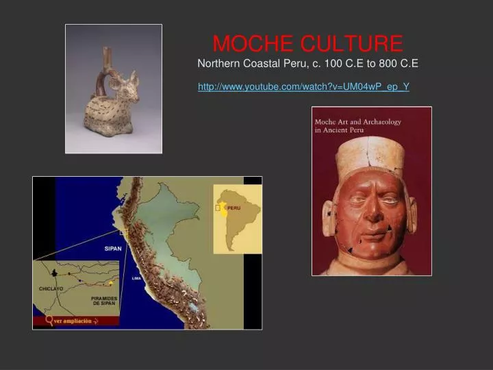 moche culture northern coastal peru c 100 c e to 800 c e