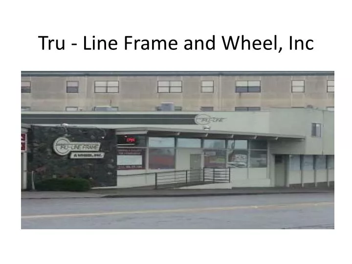 tru line frame and wheel inc