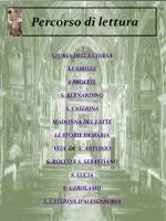 Percorso di lettura - slide 1