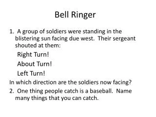 Bell Ringer