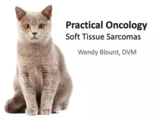 Practical Oncology Soft Tissue Sarcomas