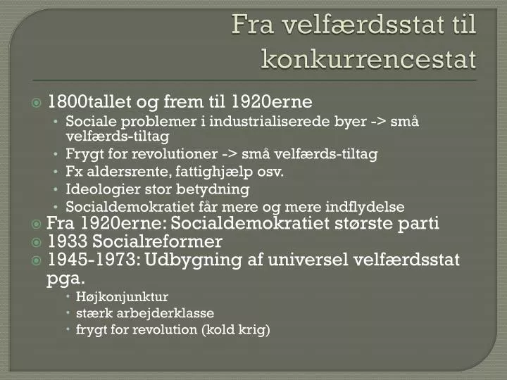 fra velf rdsstat til konkurrencestat