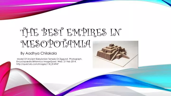 the best empires in mesopotamia