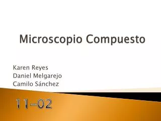 microscopio compuesto