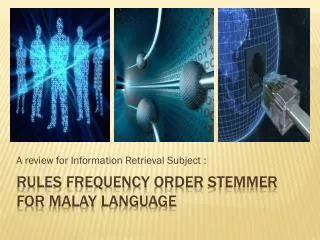 Rules frequency order stemmer for malay language