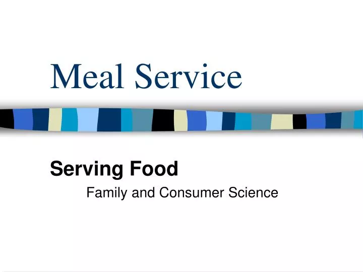 meal service