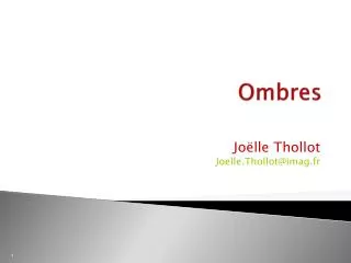 ombres